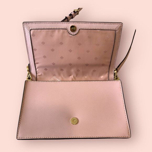 Kate Spade Cove Street Light Pink Crossbody Bag with Matching Wallet - Picture 4 of 11